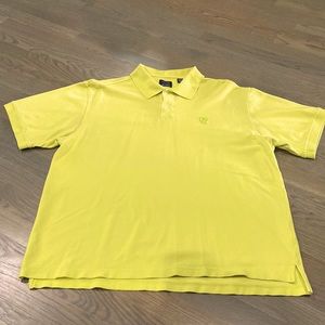 Mens Large Izod Short Sleeve Polo Shirt